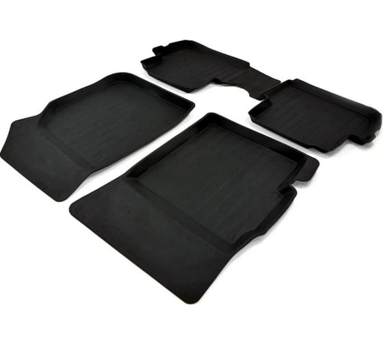 Резиновые коврики SRTK 3D PREMIUM в салон Ravon R2 2016- PR.RV.R2.16G.02X11 1