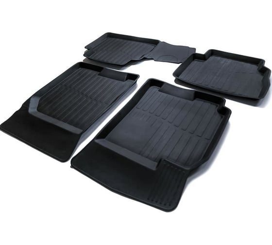 Резиновые коврики SRTK 3D PREMIUM в салон Ravon Gentra 2015- PR.RV.GEN.15G.02X33