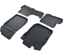 Резиновые коврики SRTK 3D PREMIUM в салон Renault Sandero II 2014- низкий борт PR.NB.RN.SAND.14G.02X35