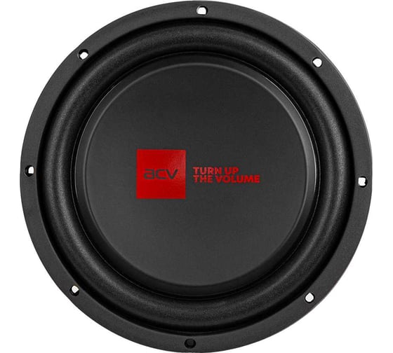 Сабвуфер ACV SLIM 25см/RMS 300Wt/2+2Om/SPL 87дБ SW-10D2F