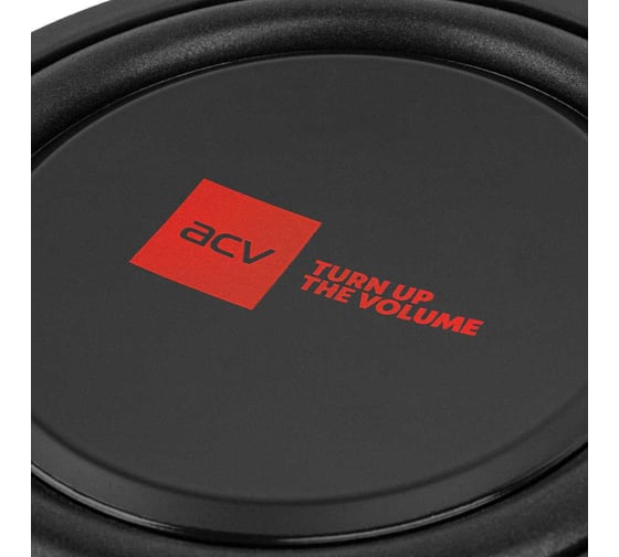 Сабвуфер ACV SLIM 25см/RMS 300Wt/2+2Om/SPL 87дБ SW-10D2F