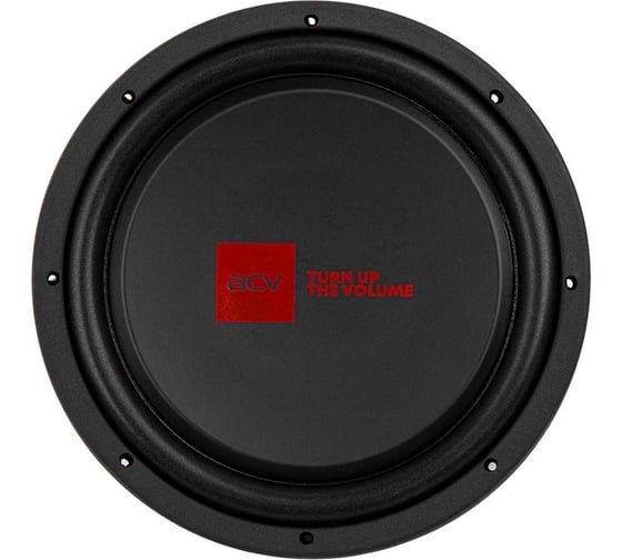 Сабвуфер ACV SLIM 30см/RMS 350Wt/2+2Ом/SPL 88Дб SW-12D2F