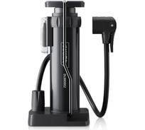 Насос ножной DELI для велосипедов, мячей, матрасов, тюбинга и ватрушек DL880002 (5,5 атм / 80 PSI, AV, FV, SV) 168611