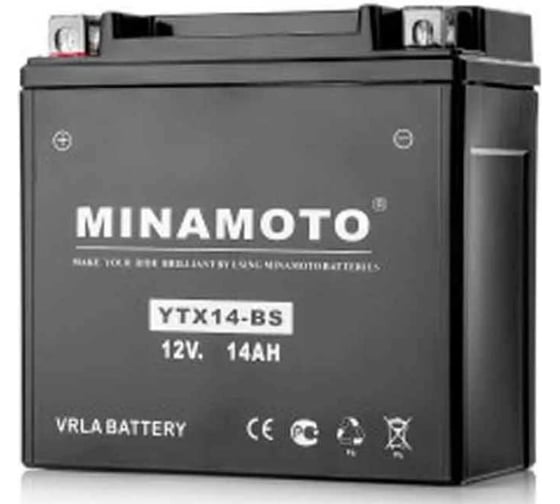 Мотоаккумулятор MINAMOTO YTX14-BS 7502