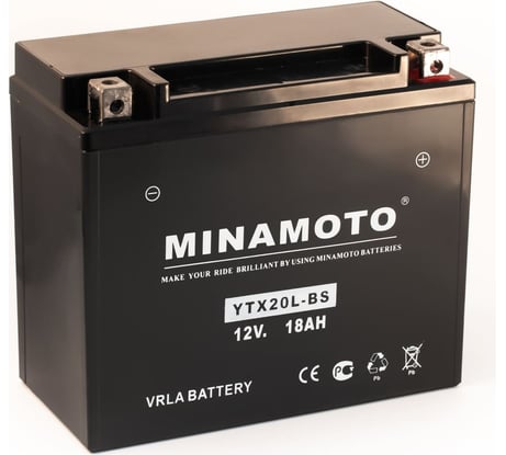 Мотоаккумулятор MINAMOTO YTX20L-BS 7507