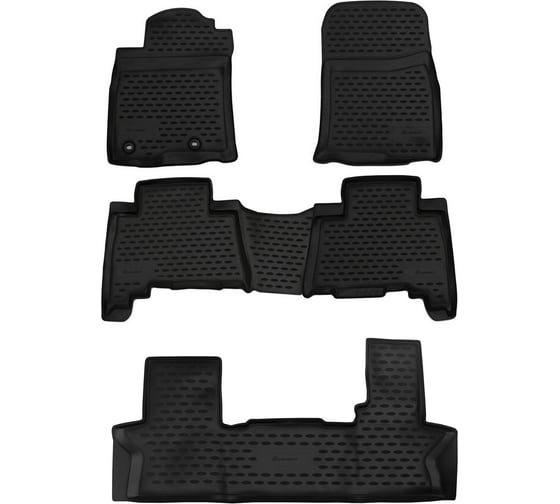 Коврики Element в салон TOYOTA Land Cruiser Prado 150 2013-, 7 мест, 5 шт DEMELTOY0007 1
