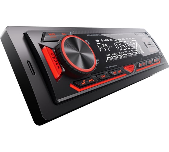 Ресивер AurA USB/SD 4x51w, FLAC, 2xUSB/BT, APP, 2 RCA, красная подсветка FIREBALL-301BT 1
