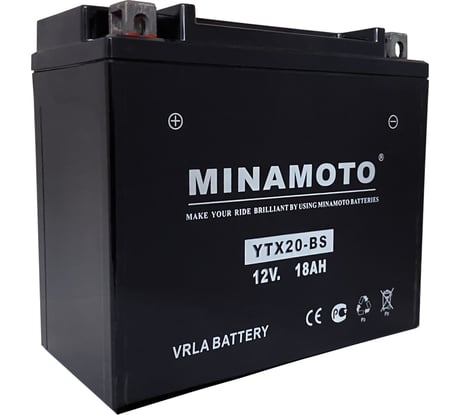 Мотоаккумулятор MINAMOTO YTX20-BS 7511
