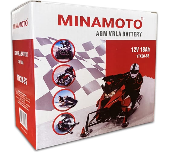 Мотоаккумулятор MINAMOTO YTX20-BS 7511