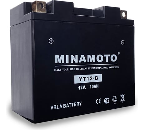 Мотоаккумулятор MINAMOTO YT12-B 7519