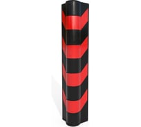 Демпфер угловой ООО ОПТИМА СЕРВИС 755х115 мм светоотражающая защита углов, мягкий резиновый (красные отражатели) 00-00052299