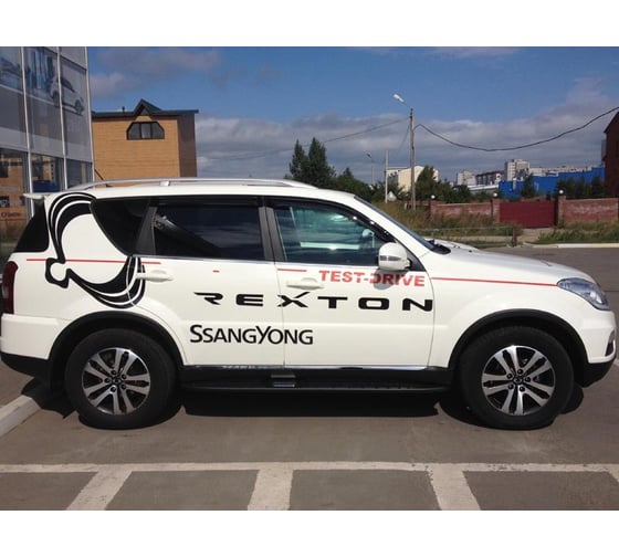 Дефлекторы окон Sim 4 door для SSANGYONG REXTON 2004-2017 г.в. NLD.SSSREX0432