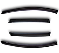 Дефлекторы окон Sim 4 door для NISSAN QASHQAI 2007-/2010- г.в. NLD.SNIQAS0732