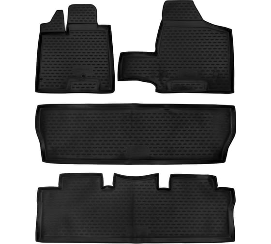 Коврики FORMAT в салон для TOYOTA Sienna /II, IIр/ 2003-2010, 4 шт 48.48.210k