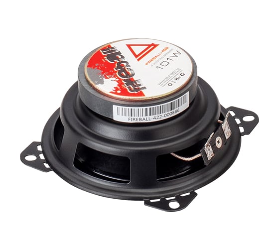 Коаксиальная акустика AURA 4" (10 см) 2-полосная, 51/101w, 80Hz - 20kHz, 90db, 42мм FIREBALL-422