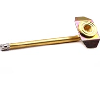 Вентиль HQ-mech TR1077A накручиваемый для грузовых шин с камерой, сельхоз и спецтехники, V12-V8, латунь УТ000003208