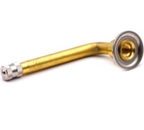 Вентиль HQ-mech V3.02.23 накручиваемый для грузовых шин с камерой, сельхоз и спецтехники, V8, латунь УТ000003203