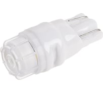 Автолампа SKYWAY диодная, T10W5W, 12 В, 3 SMD диода, без цоколя, 1-контакт, белая, габариты/номер S08201469