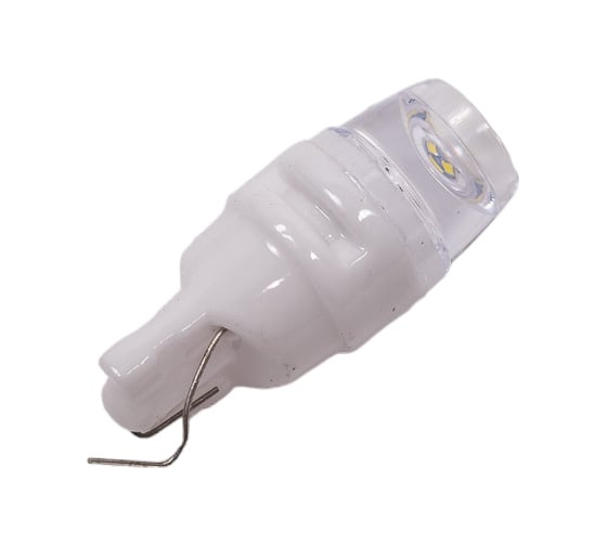 Автолампа SKYWAY диодная, T10W5W, 24 В, 3 SMD диода, без цоколя, 1-контакт, белая S08202057