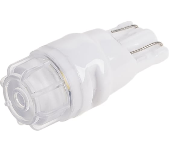 Автолампа SKYWAY диодная, T10W5W, 24 В, 3 SMD диода, без цоколя, 1-контакт, белая S08202061