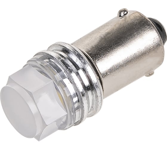Автолампа SKYWAY диодная, T8.5 T4W, 12 В, 3 SMD диода, BA9S, 1-контакт, белая S08201471