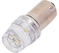 Автолампа SKYWAY диодная, T8.5 T4W, 24 В, 3 SMD диода, BA9S, 1-контакт, белая S08202062