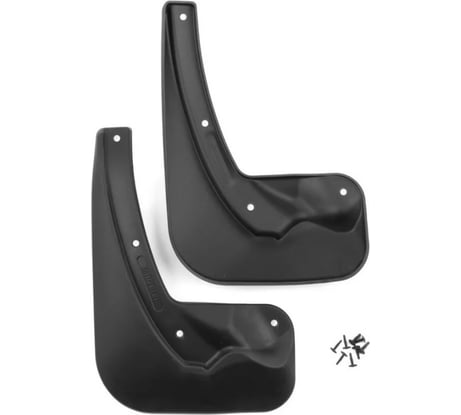 Брызговики REIN задние, для AUDI A6 C6 2004-2008 г.в., 2 шт. NLFD.A01173.E10