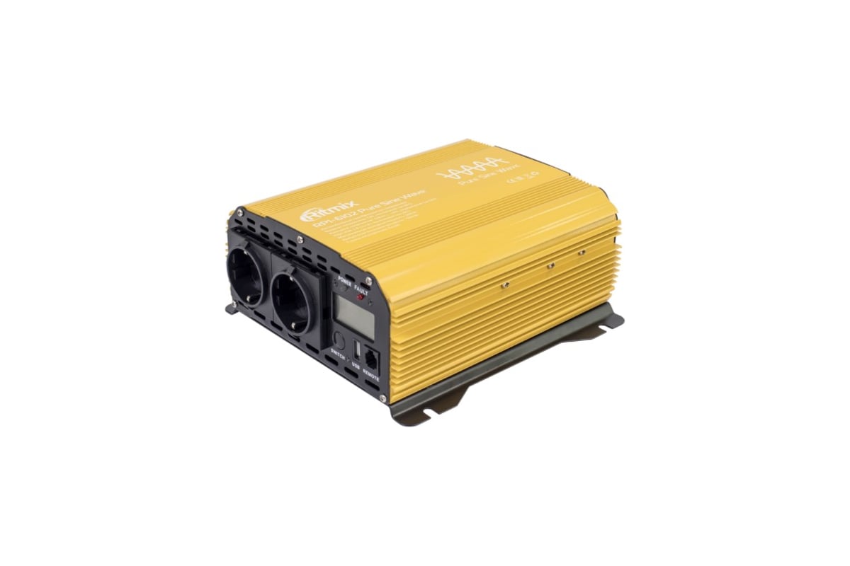 АВТО-КОНВЕРТОР RITMIX RPI-6102 Pure sine 15119886 - выгодная цена ...