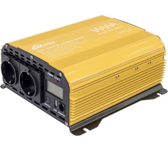 АВТО-КОНВЕРТОР RITMIX RPI-6102 Pure sine 15119886