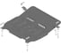 Защита стальная MOTODOR 2 мм Д,КПП Honda Stepwgn, FWD, V=1,5, АКПП, 2015-20. MOTODOR 70813 1