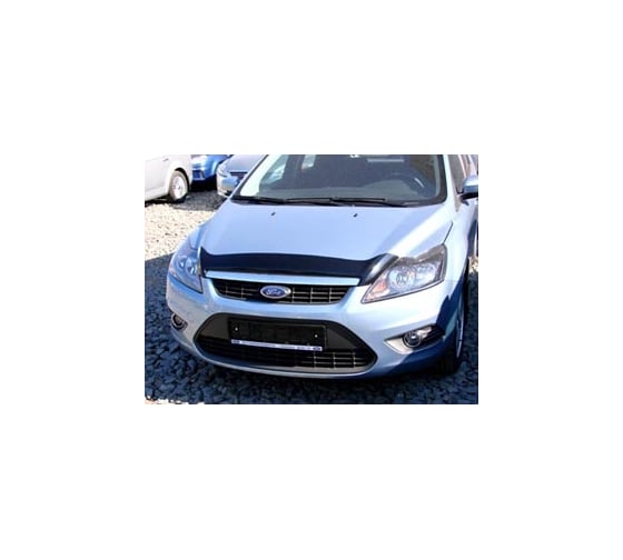 Дефлектор капота Sim FORD FOCUS 2008-2010 темный NLD.SFOFO30812