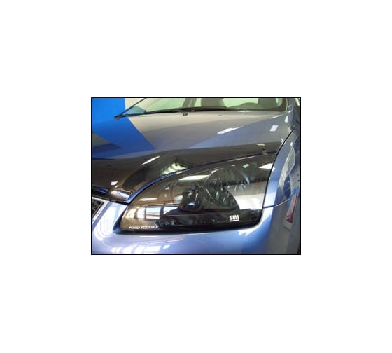 Дефлектор капота Sim FORD FOCUS II 2005-2007 темный NLD.SFOFO20512