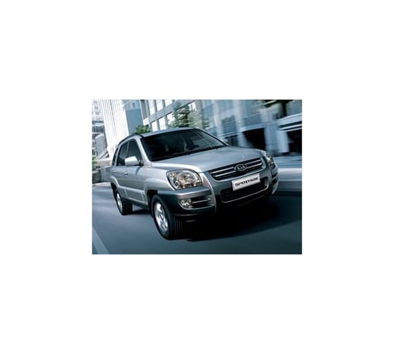 Дефлектор капота Sim KIA SPORTAGE 2005-2009 темный NLD.SKISPO0512