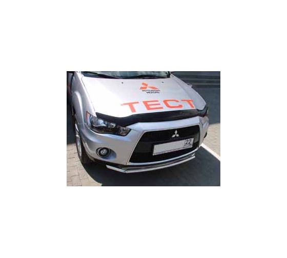 Дефлектор капота Sim MITSUBISHI OUTLANDER XL 2010-2012 темный NLD.SMIOUT1012
