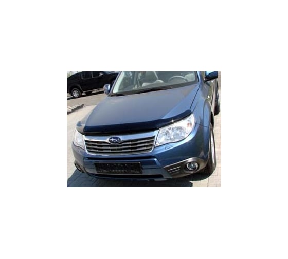 Дефлектор капота Sim SUBARU FORESTER 2008-2012 темный NLD.SSUFOR0812