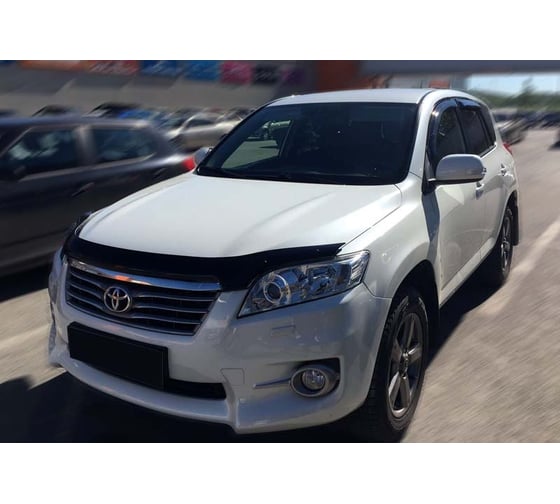 Дефлектор капота Sim TOYOTA RAV4 2010-2012 темный NLD.STORAV1012