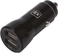 Автомобильное зарядное устройство Exployd 2 USB черный EX-Z-424