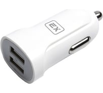 Автомобильное зарядное устройство Exployd 2 USB белый 2.4 А EX-Z-579