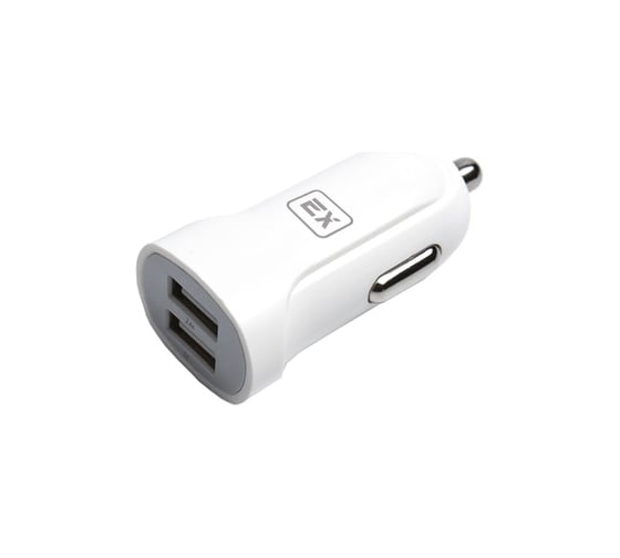 Автомобильное зарядное устройство Exployd 2 USB белый 2.4 А EX-Z-579 1