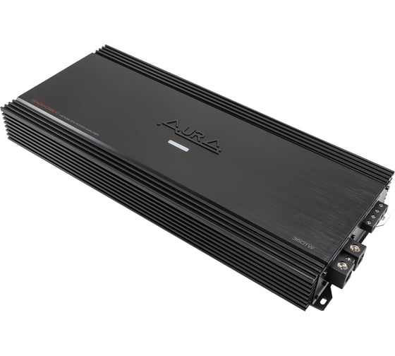 Усилитель мощности AurA 1-канальный, 1x1200Вт 4_, 1x2300Вт 2_, 1x3500 1_ RMS, 20—250Hz, 480x183x62мм VENOM-D3500 1