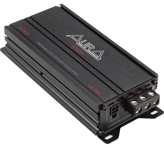 Усилитель мощности AurA 1-канальный, 1x550 W RMS VENOM-D1.500-ULTRA 1