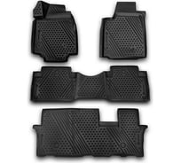 Коврики Element 3D в салон HONDA Pilot, 2008-2012, 2012-2016, 4 шт. полиуретан ORIG.3D.18.12.210