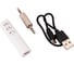 Адаптер AurA AUX разъём Mini 3,5mm jack, цвет белый ABT-902W 1