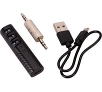 Адаптер AurA AUX разъём Mini 3,5mm jack, цвет чёрный ABT-901B