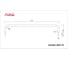 Дуга защитная для акустики AURA 38см, металл WGM-6615 2