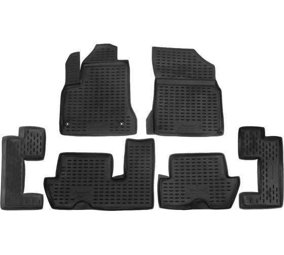 Коврики Element в салон CITROEN Grand C4 Picasso 09/2006-, 6 шт. полиуретан NLC.10.13.210 1