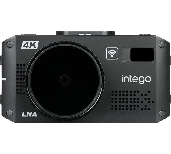 Видеорегистратор с разрешением INTEGO 4К, радар-детектором с усилителем LNA, GPS/GLONASS модулем и WiFi VX-1300S VX-1300S 4k LNA
