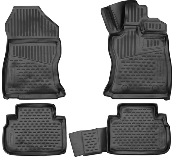 Коврики Element 3D в салон SUBARU Forester 2018- ПР внед ЮАР 4шт 3D02400210k 1