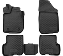 Коврики Element 3D в салон RENAULT Logan II 2012 - 2018, 4шт 3DA29780210k