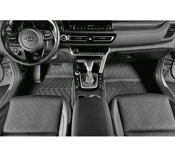 Коврики Element в салон KIA Seltos 2019 - 4шт (противоскользящие шипы) 025071210